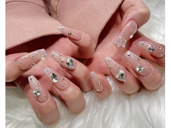 ジョアアンジェ 上本町店(joieange)/韓国風 蝶 グラデーション