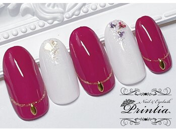 プリンティア(Printia)/120分内デザインネイル ¥9000~