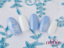 雪の結晶ネイル（￥8833）