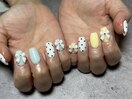 【パラジェル】ドットネイル