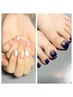 手も足も完璧に◎お得なハンド＆フットネイルセット9900円
