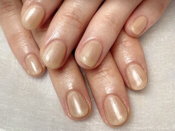 ナチュラルワンカラーネイル