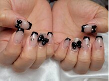 エムユーファイブネイル(MU5-nail)/フレンチガーリーネイル