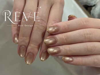 レーヴ(REVE)/マグネットミラーネイル