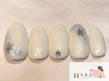 ヘラー 渋谷(HERA)/冬　大人可愛い　結晶　ストーン