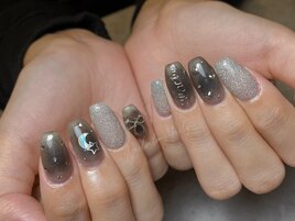チークネイル/フラッシュネイル