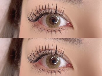 エヌドット 深江橋(n.)の写真/【キープ力抜群◎】最先端LEDマツエク×フラットラッシュ♪通常よりモチが良く、施術後すぐに洗顔も可能◎