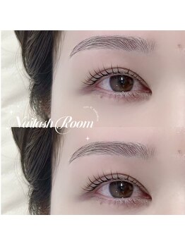 ネイラッシュルーム 池袋店(Nailash Room)/アイブロウWAX /まつ毛パーマ