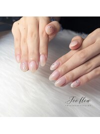 シンプルストーンネイル