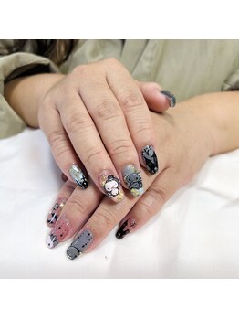 ダリア(DAHLIA)/キャラクターネイル