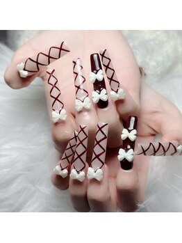 ハニ(Hani)/リボンネイル［持ち込み］