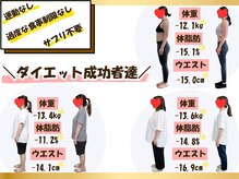 美骨美容整体院の雰囲気（ダイエット卒業者達♪結果を求めるダイエットはお任せください♪）