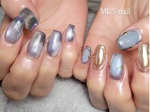 エムユーファイブネイル(MU5-nail)/個性派ニュアンスデザイン