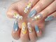 ネイルアンドアイラッシュ シシュ なんば本店(nail&eyelash SyiSyu)の写真/パラジェル登録店★長さ出しや持ち込みデザインも対応!形,ツヤにもこだわった美しい仕上がりで大人気◎