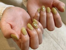 ネイル アバンス 西梅田店(Nail AVANCE.)/ピスタチオグリーン