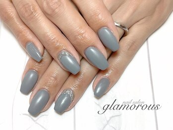 ネイルグラマラス 西新井店/《パラジェル》シンプル上品