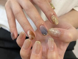 ちぐはぐネイル