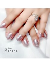 マカナ(Makana)/ピンクラメネイル