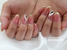 サンネイルズ(sun nails)/4本アート