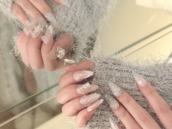 ネイルサロン ソウ 心斎橋店(Nail Salon Sou)/ツイード×ストーン