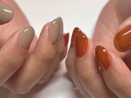 one color/ニュアンスネイル