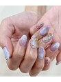 エヌ ネイル(N NAIL) パーツいっぱいで華やかなデザイン!