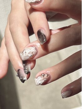 ノウェム(novem)の写真/《高技術&モチ◎》持ち込みOK！つい見とれてしまう理想の指先に…*人気No.1◆アートフリー120分¥10200