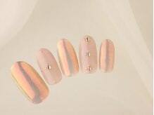 ヴァンネイル みなとみらい馬車道(VINGT NAIL)/*オーロラビジューネイル*