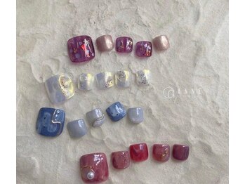 アンネ(ANNE)の写真/巻き爪だからと、諦めないで!!!
やさしく整え、上品に彩ります