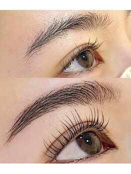 リュクス(Luxe+TKM HANATEN)/ハリウッドブロウ&まつ毛パーマ