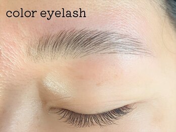 コロルアイラッシュ(color eyelash)/アイブロウワックス/能見台