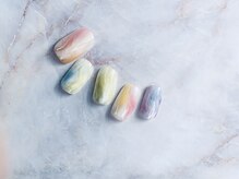 ミーム(meme)/塗りかけニュアンスアートネイル