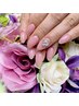 【HAND】ワンカラー　Vカット・ビジュー１本分プレゼント