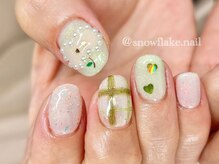 スノーフレーク(Snowflake)/青りんごver☆9月季節定額