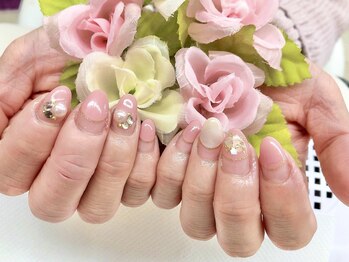 ディーネイル 京橋(D-nail)/立和名/綺麗めオフィフレンチ