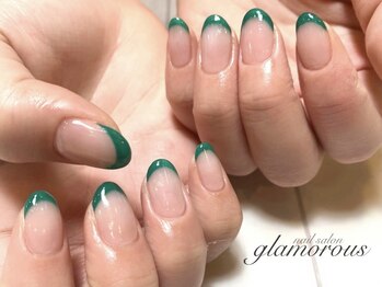 ネイルグラマラス 西新井店/《パラジェル》大人フレンチ