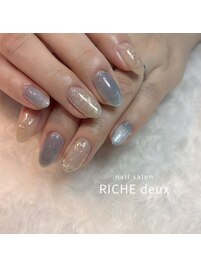 爽やか上品オフィスネイル！