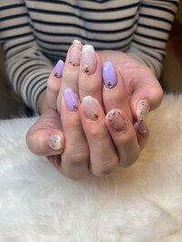 押し花デザイン