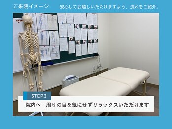 整体院 やす庵/院内はこのような空間です。