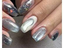 クレビア(CREVIA)/梅雨ネイル