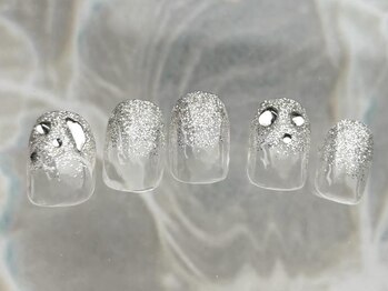 アイネイルズ 恵比寿店(I nails)/シンプル ラメグラデ 6980円