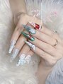 LinaNail&Eyelash 長堀橋店 クリスマスネイル