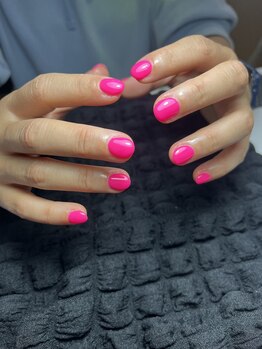 ヌアレ(Nuale)の写真/物価高の今こそ！ワンカラーご新規￥３０００♪低価格×時短でもハイクオリティなネイルを