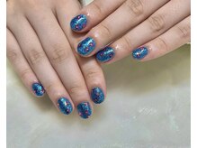 メルト 越谷東口店(Melt.)/ラメネイル／フラワーネイル