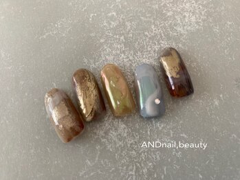 アンドネイル ビューティー(AND nail,beauty)/ニュアンス/藤沢ネイル/ネイル