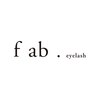 ファブアイラッシュ(f ab .eyelash)のお店ロゴ