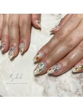 ネイルサロン ソレイユ(Nailsalon Soleil)/お花ストーン♪