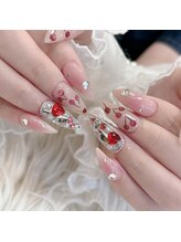 リンドネイル バイ モカ アンド ララ(Lind nail by moca and LaLa)/さくらんぼネイル