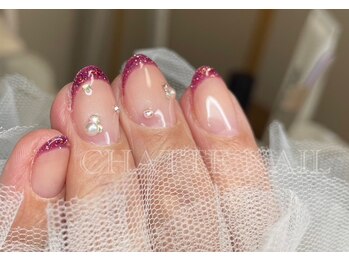 シャットネイル(CHATTE NAIL)/爪育デザインネイルCコース