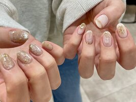 90min ミラーネイルやり放題